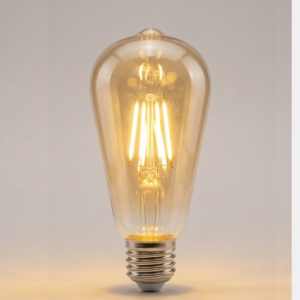 Edison Bulb Large, E27 holder, yellow Bulb, LED, yellow light, warm light, warm lighting