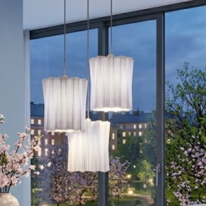 Dealership & Partnership Opportunities | The Sundayy Luxurious metallic WHITE pendant lamp