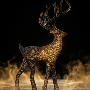 Home | The Sundayy deer, voroni deer.mesh deer, figurine by The Sundayy